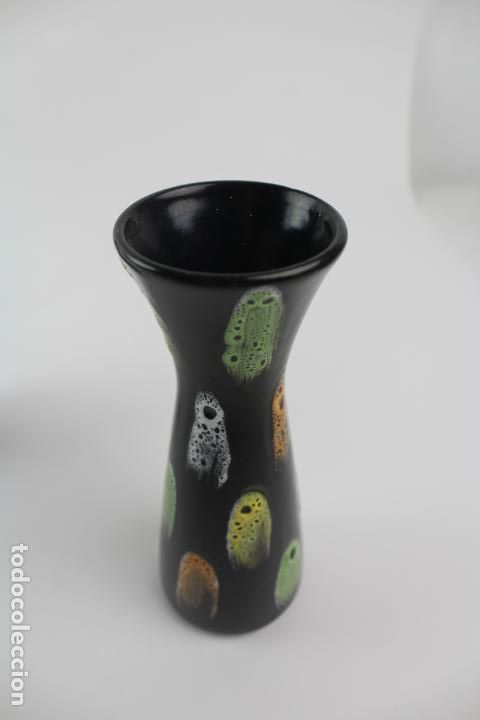 Antig&uuml;edades: JARRONES DE CERAMICA ESMALTADA. A&Ntilde;OS 60. - Foto 5