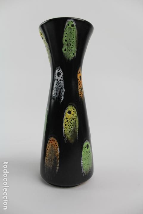 Antig&uuml;edades: JARRONES DE CERAMICA ESMALTADA. A&Ntilde;OS 60. - Foto 6