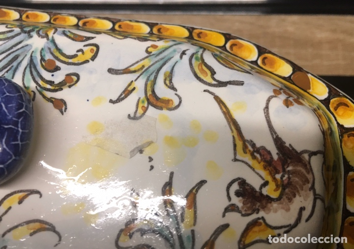 Antig&uuml;edades: Caja bombonera Talavera - Foto 4