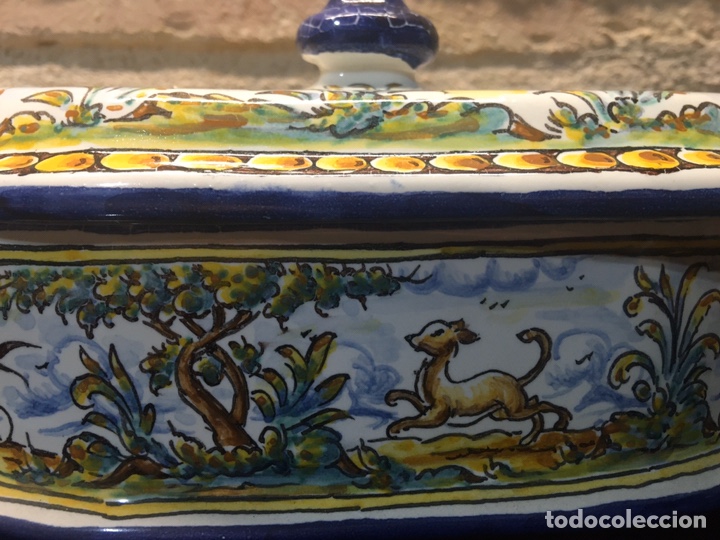 Antig&uuml;edades: Caja bombonera Talavera - Foto 5