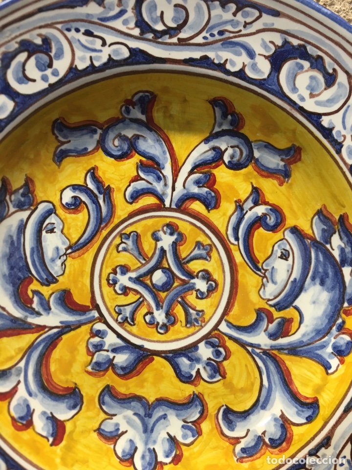 Antig&uuml;edades: Plato renacentista Talavera - Foto 2