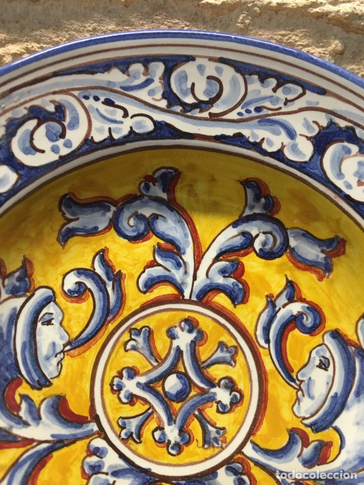 Antig&uuml;edades: Plato renacentista Talavera - Foto 3