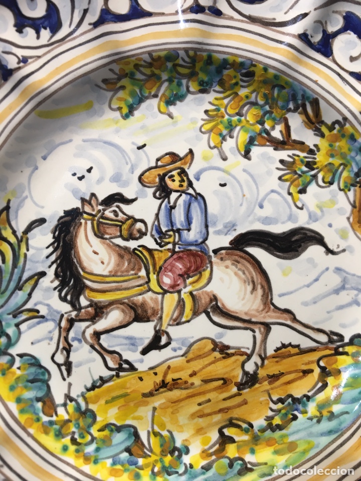 Antig&uuml;edades: Plato de Talavera de la Reina - Foto 2