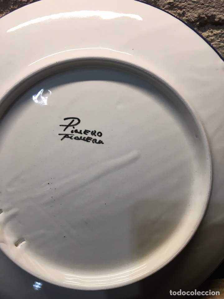 Antig&uuml;edades: Plato renacentista Talavera - Foto 4