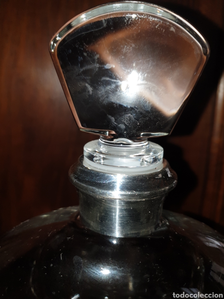 Antig&uuml;edades: Licorera cristal y plata - Foto 5