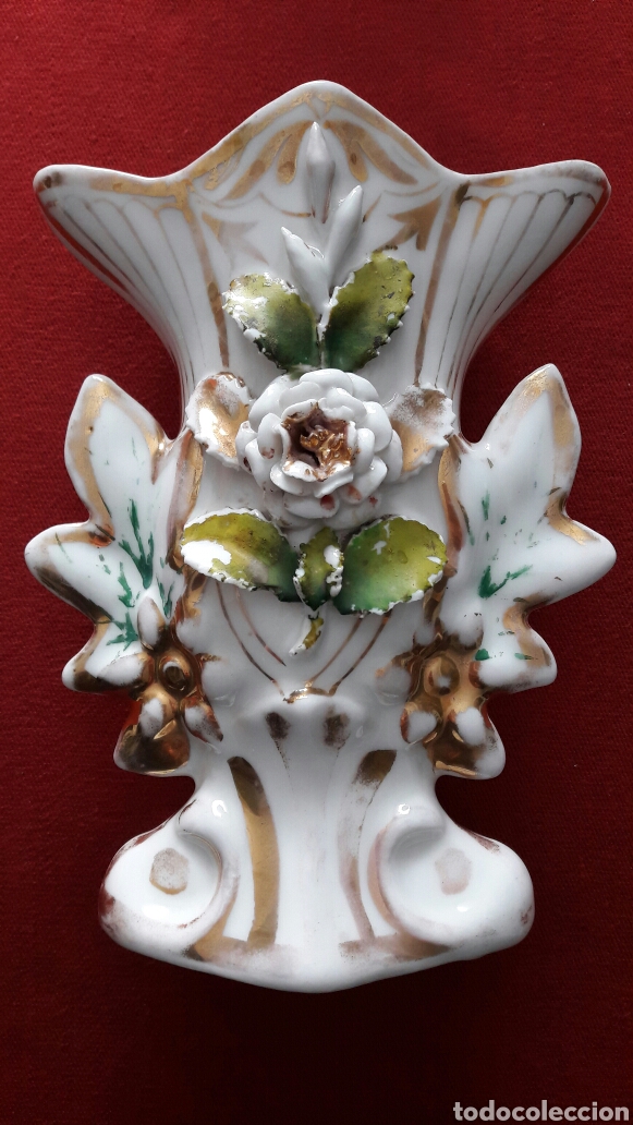 Antig&uuml;edades: Florero isabelino - Foto 1