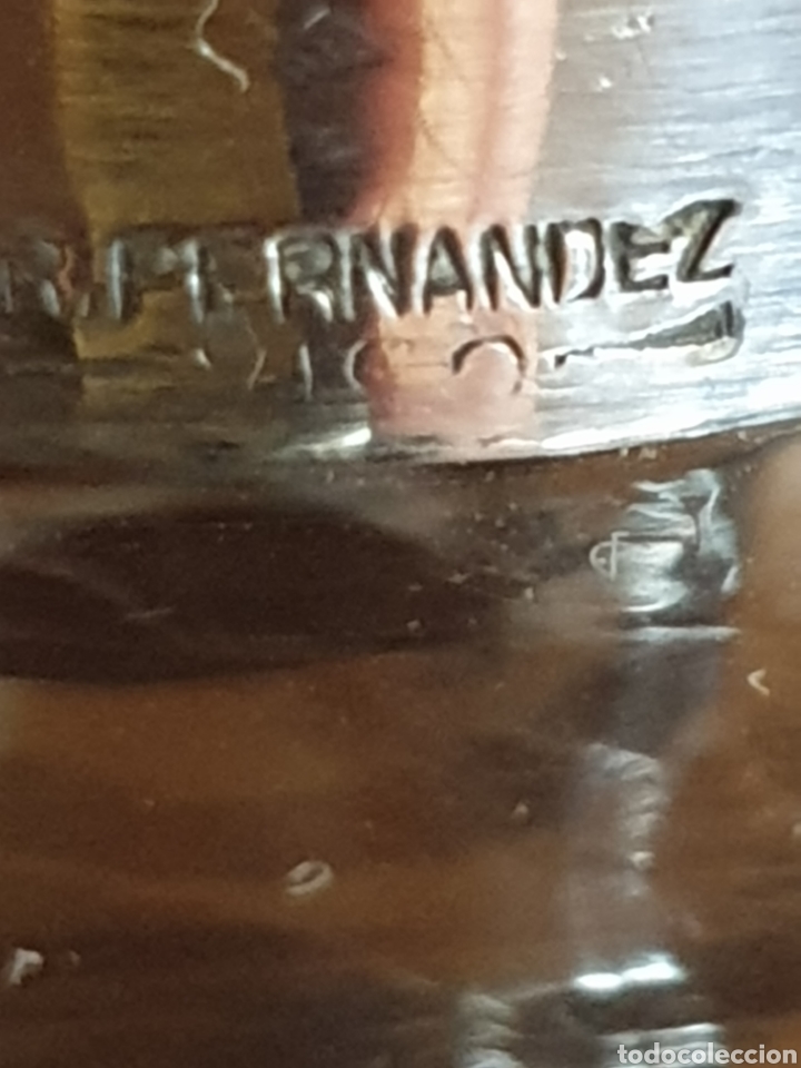 Antig&uuml;edades: Licorera de cristal y plata - Foto 3