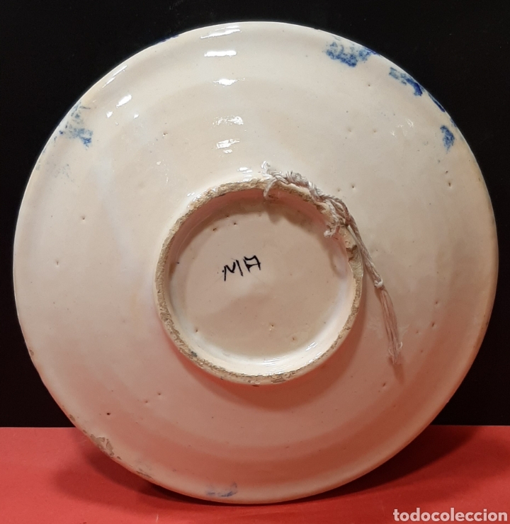 Antig&uuml;edades: MANISES.ANTIGUO PLATO, 20 CM. - Foto 2