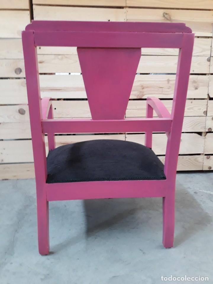 Antig&uuml;edades: SILL&Oacute;N DESCALZADORA RESTAURADA - Foto 3