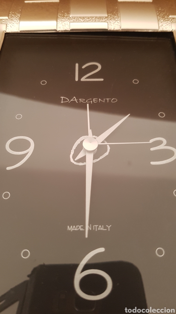 Antig&uuml;edades: DARGENTO. RELOJ PLATEADO - Foto 3