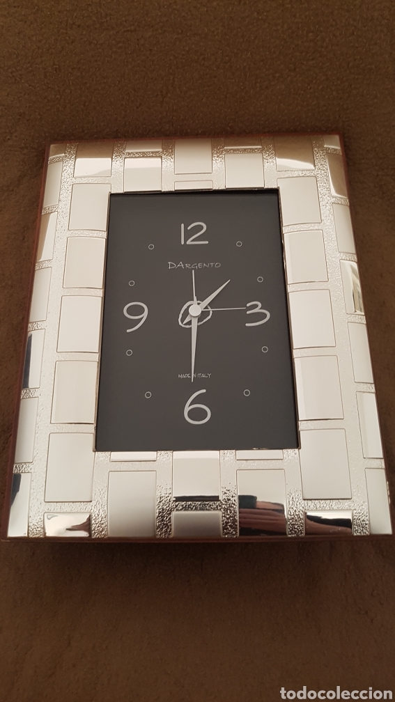 Antig&uuml;edades: DARGENTO. RELOJ PLATEADO - Foto 1
