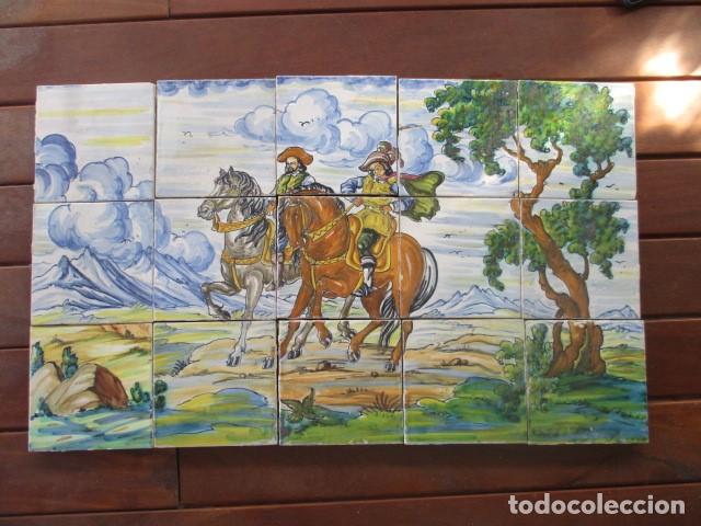 Antig&uuml;edades: Retablo ceramico azulejos - Foto 1