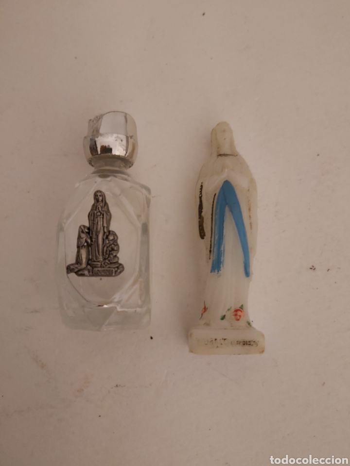 Antig&uuml;edades: Lote souvenir de lourdes - Foto 5
