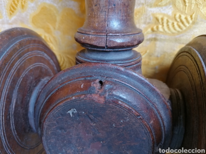 Antig&uuml;edades: PATINETE ANTIGUO DE MADERA - Foto 13