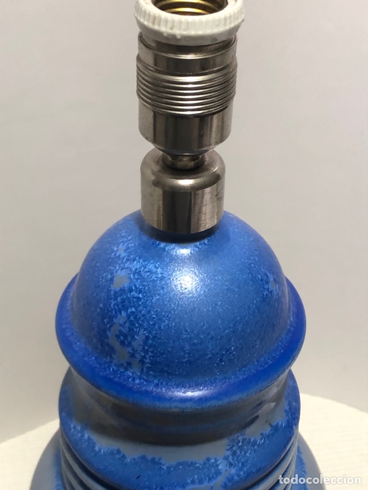 Antig&uuml;edades: REF: 01000218 &ldquo;L&Aacute;MPARA OPALINO AZUL&rdquo; LLADR&Oacute; - Foto 10