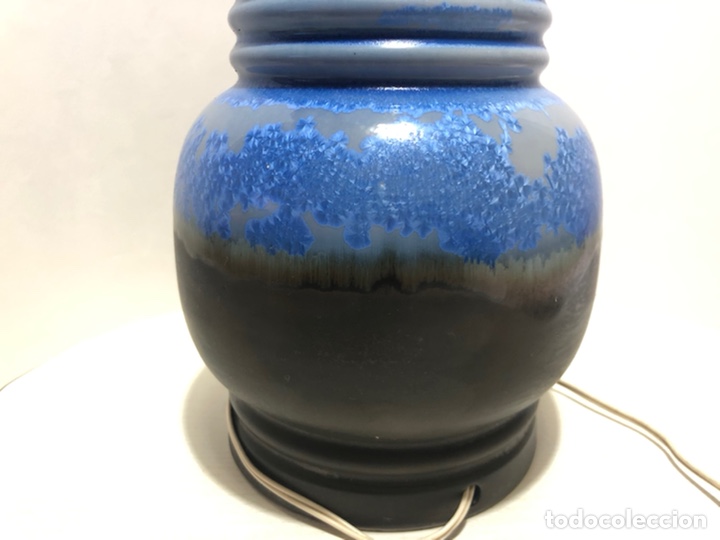 Antig&uuml;edades: REF: 01000218 &ldquo;L&Aacute;MPARA OPALINO AZUL&rdquo; LLADR&Oacute; - Foto 12