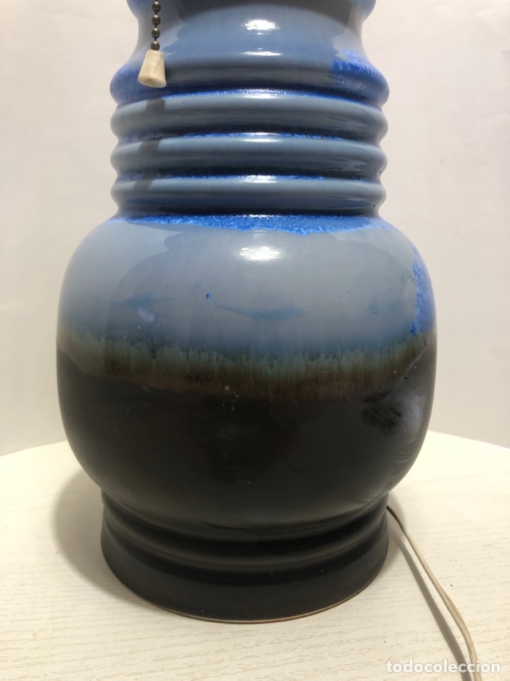 Antig&uuml;edades: REF: 01000218 &ldquo;L&Aacute;MPARA OPALINO AZUL&rdquo; LLADR&Oacute; - Foto 13