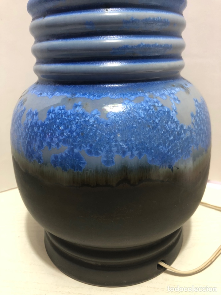 Antig&uuml;edades: REF: 01000218 &ldquo;L&Aacute;MPARA OPALINO AZUL&rdquo; LLADR&Oacute; - Foto 14