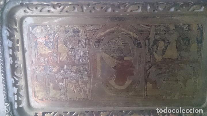 Antig&uuml;edades: Bandeja egipcia 32x18ctms - Foto 10