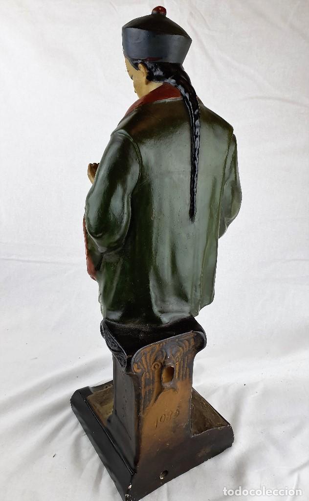 Antig&uuml;edades: ANTIGUA FIGURA POLICROMADA REF AA101 - Foto 6