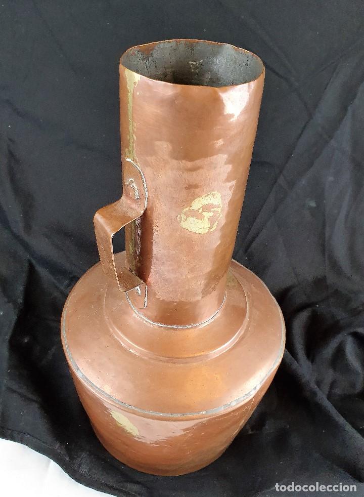 Antig&uuml;edades: ANTIGUO JARRON DE COBRE - Foto 2