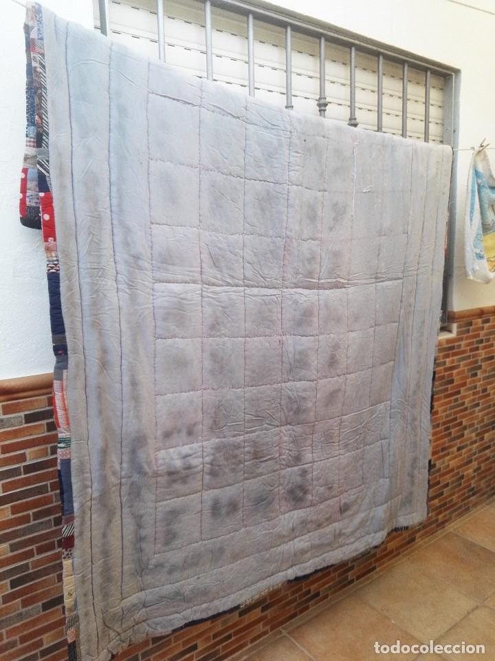 Antig&uuml;edades: Patchwork edred&oacute;n antiguo aut&eacute;ntico - Foto 17