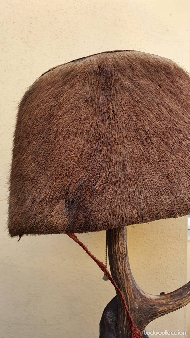 Antig&uuml;edades: Rara l&aacute;mpara echa con asta de ciervo para restaurar - Foto 9
