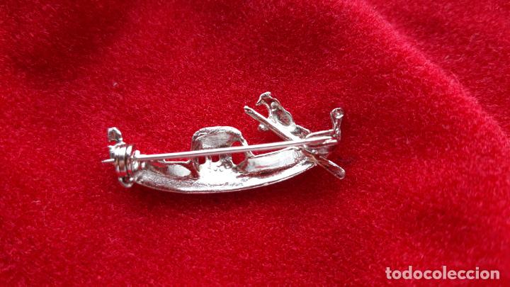 Antig&uuml;edades: Broche de plata gondola - Foto 5