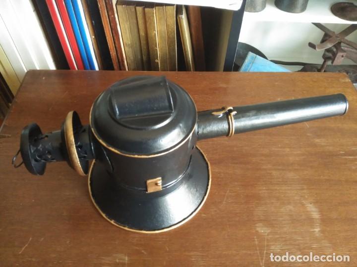 Antig&uuml;edades: Antiguo farol de carruaje - Foto 3