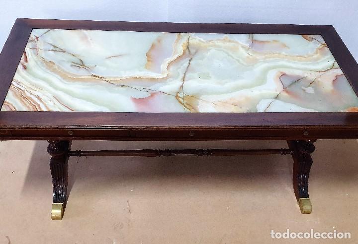 Antig&uuml;edades: ANTIGUA MESA AUXILIAR DE CENTRO - Foto 1