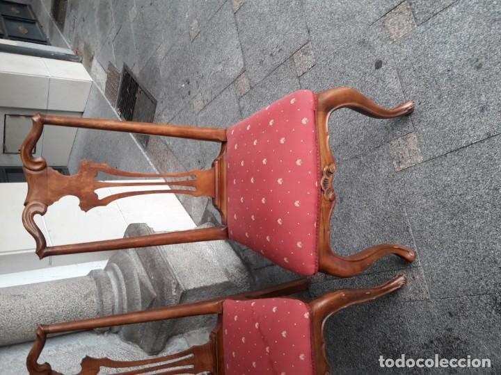 Antig&uuml;edades: Pareja de sillas - Foto 2