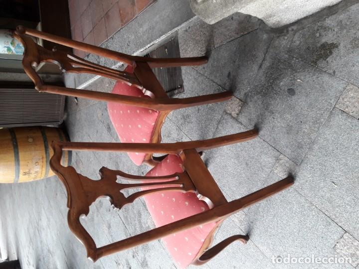 Antig&uuml;edades: Pareja de sillas - Foto 4