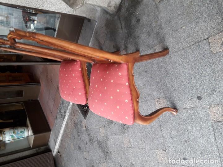 Antig&uuml;edades: Pareja de sillas - Foto 5