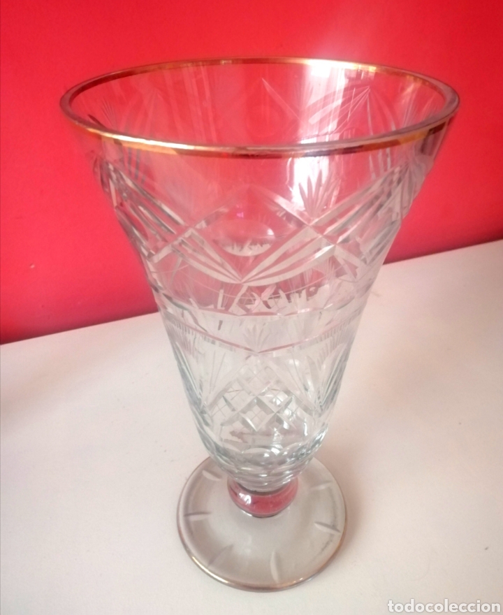 Antig&uuml;edades: Jarr&oacute;n cristal tipo Isabelino - Foto 1