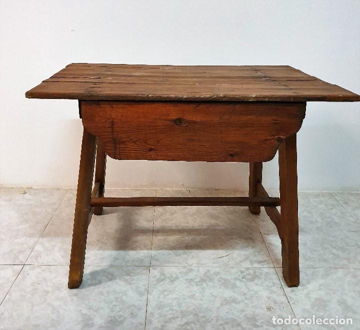 Antig&uuml;edades: ANTIGUA MESA TOCINERACON CAJON - Foto 2