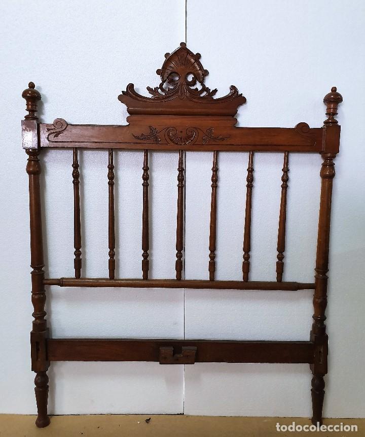 Antig&uuml;edades: ANTIGUA CAMA ALFONSINA - Foto 4