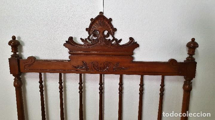 Antig&uuml;edades: ANTIGUA CAMA ALFONSINA - Foto 2