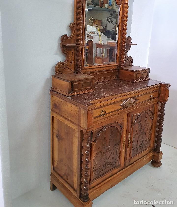 Antig&uuml;edades: ANTIGUA COMODA SALOMONICA - Foto 5