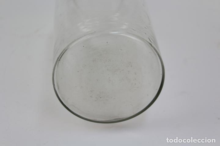 Antig&uuml;edades: BOTELLA DE CRISTAL SOPLADO. - Foto 2