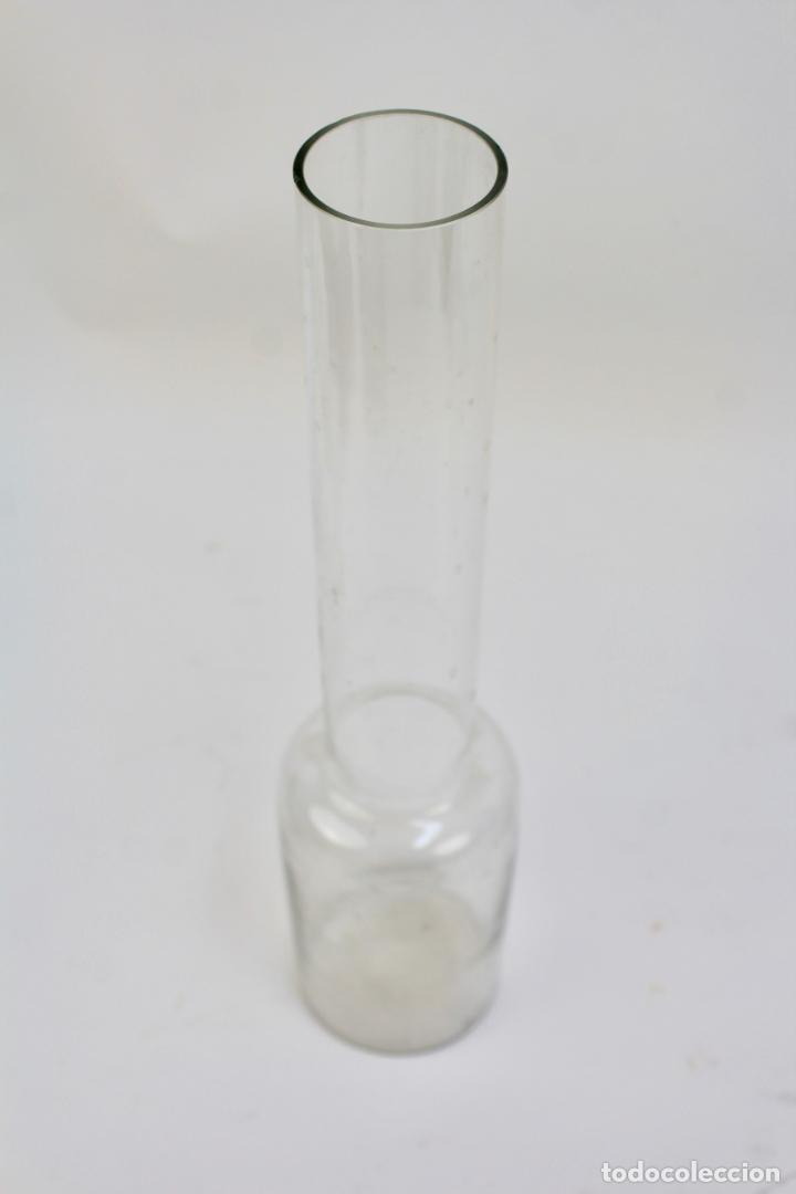 Antig&uuml;edades: BOTELLA DE CRISTAL SOPLADO. - Foto 3
