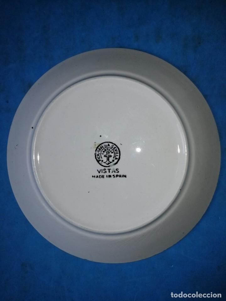 Antig&uuml;edades: PLATO PICKMAN - SEVILLA - 19.5 CM. - Foto 2