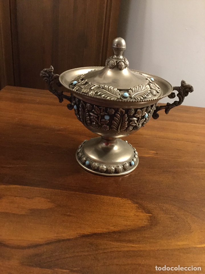 Antig&uuml;edades: COPA ANTIGUA CON TAPA - Foto 2