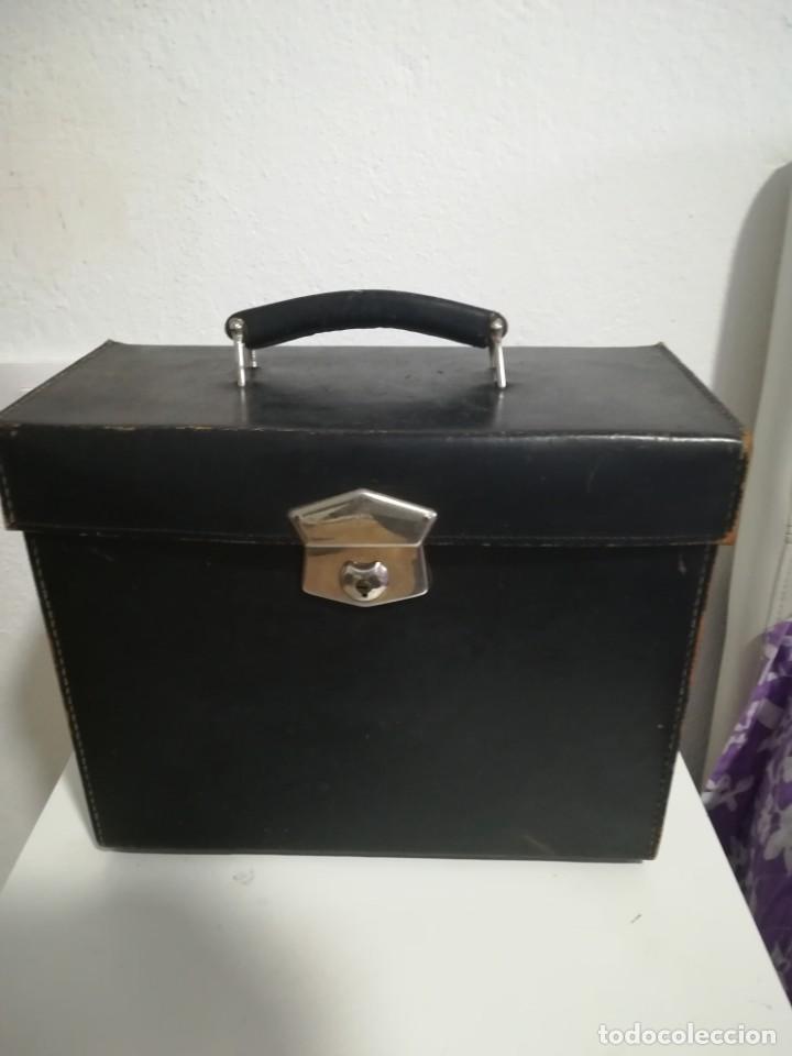 Antig&uuml;edades: Lote 2 Maletines antiguos. - Foto 7