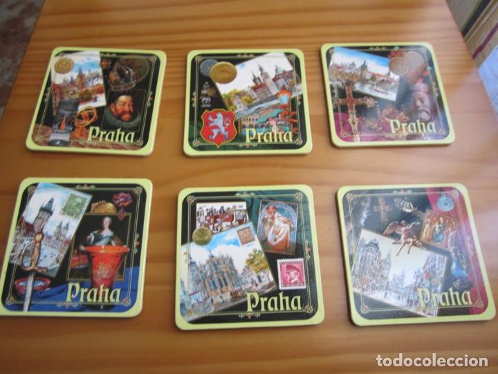 Antiquit&eacute;s: JUEGO DE POSAVASOS DE PRAGA IMPECABLES