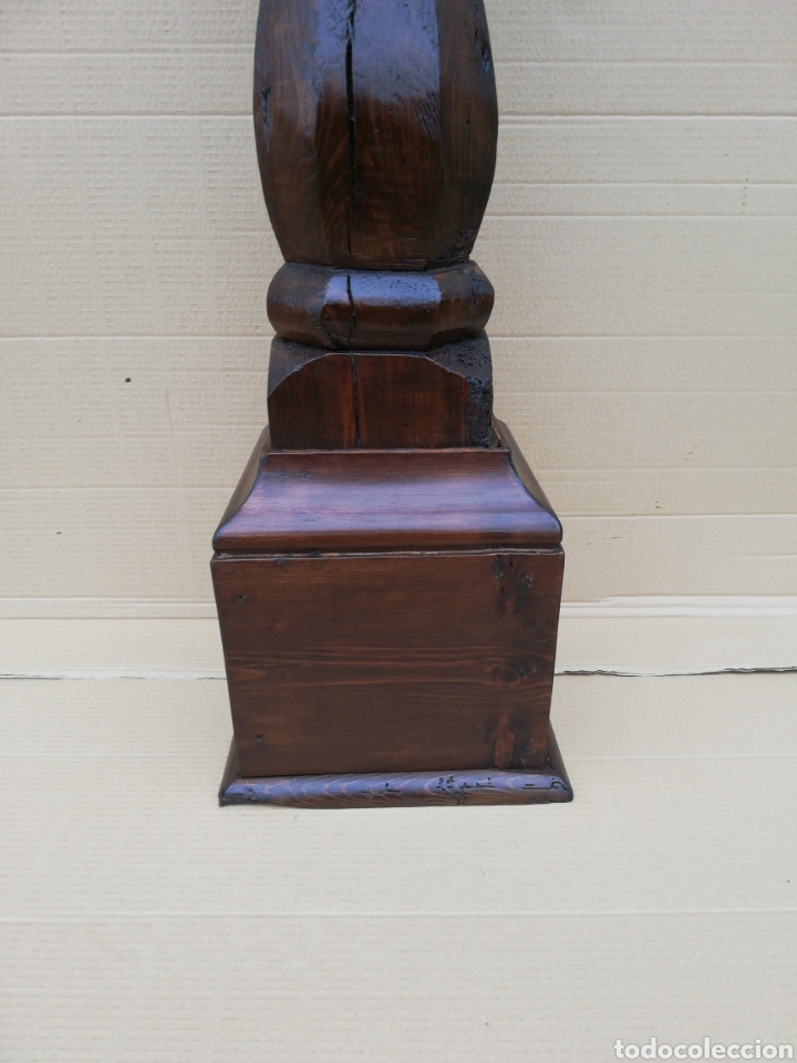 Antig&uuml;edades: Hachero madera de pino - Foto 2