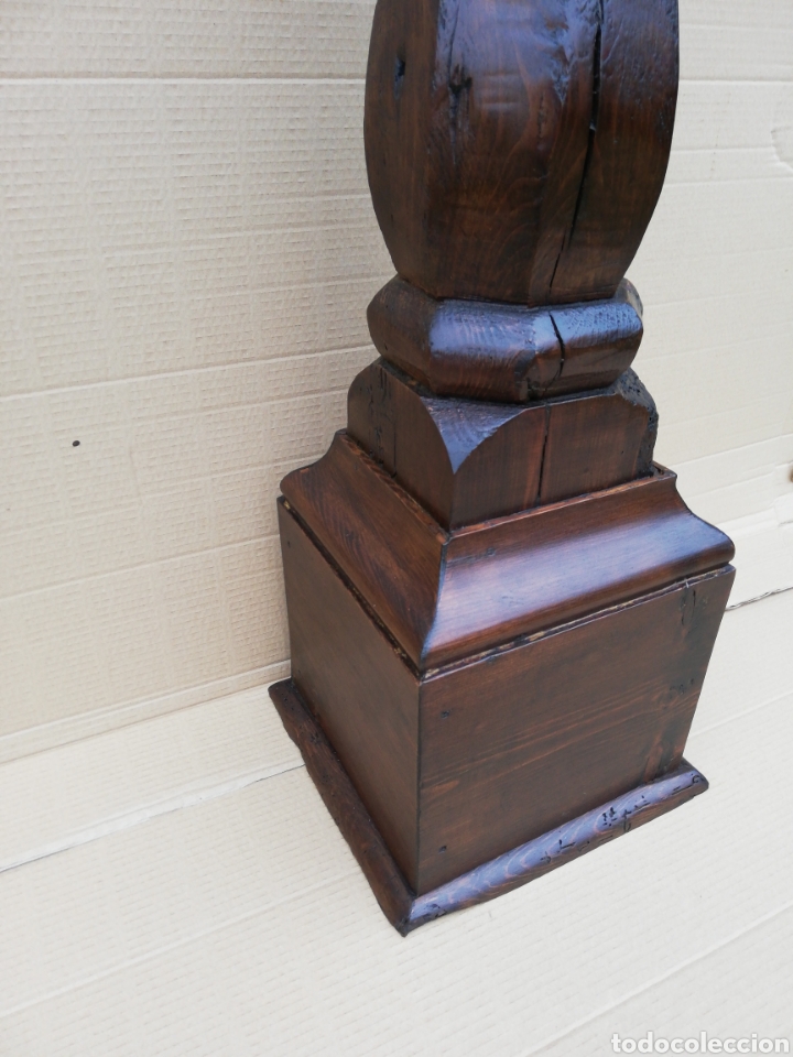 Antig&uuml;edades: Hachero madera de pino - Foto 3