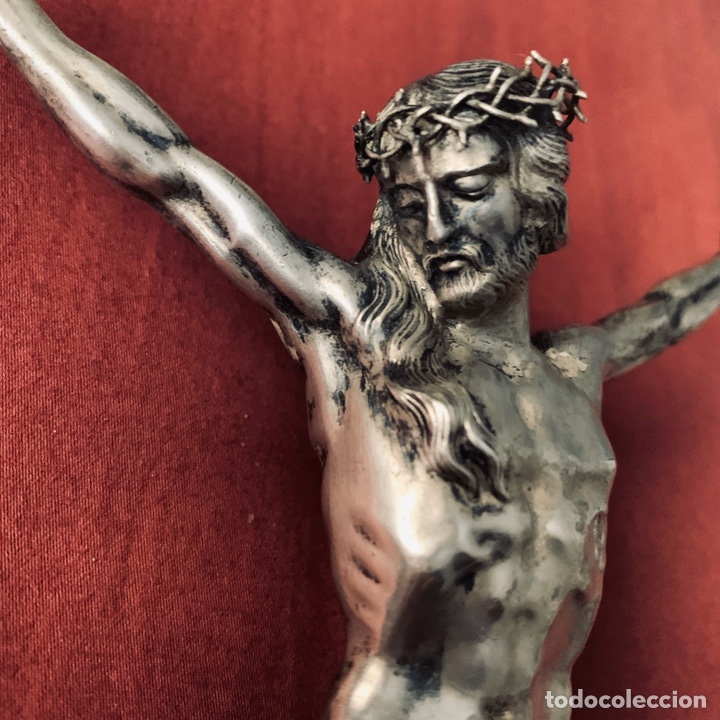 Antig&uuml;edades: Cristo de plata - Foto 2