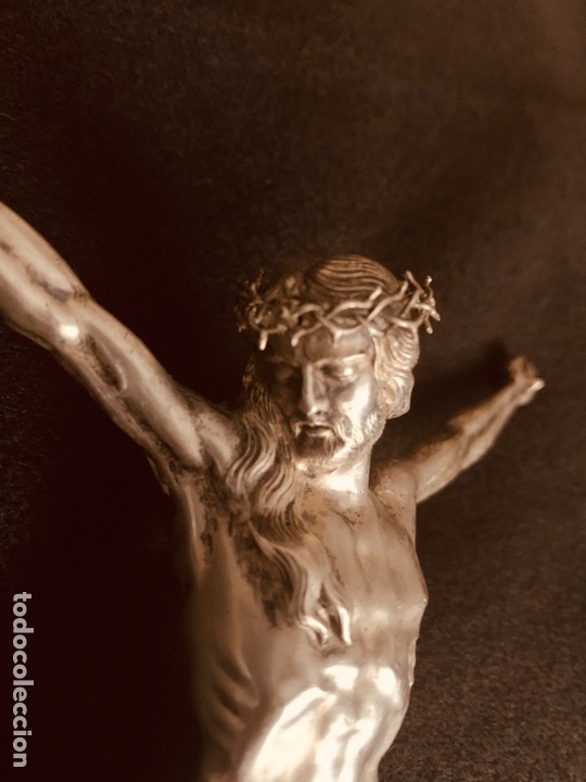 Antig&uuml;edades: Cristo de plata - Foto 3