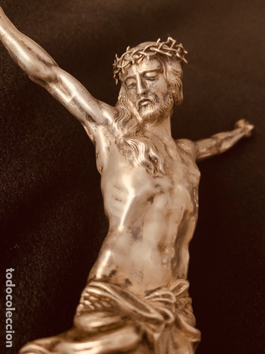 Antig&uuml;edades: Cristo de plata - Foto 5