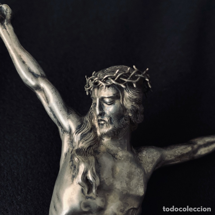 Antig&uuml;edades: Cristo de plata - Foto 6
